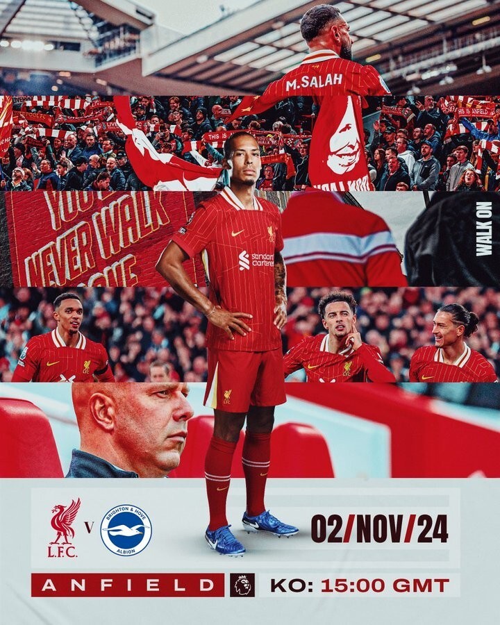 利物浦战平布莱顿,连续不胜引热议 利物浦战平布莱顿,连续不胜引热议